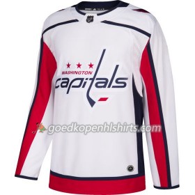 Washington Capitals Blank Adidas Wit Authentic Shirt - Mannen